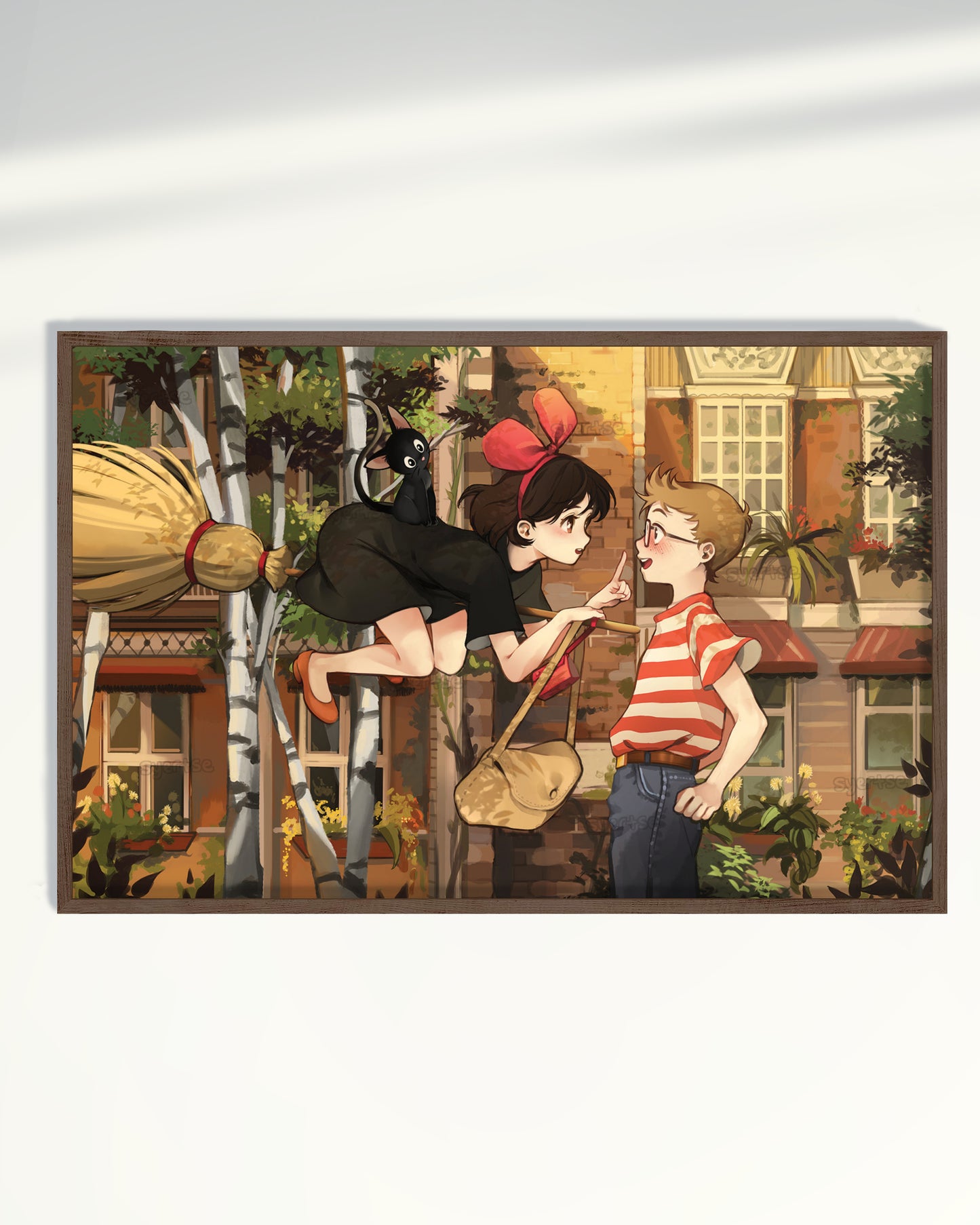 Kiki and Tombo | 11" x 17"