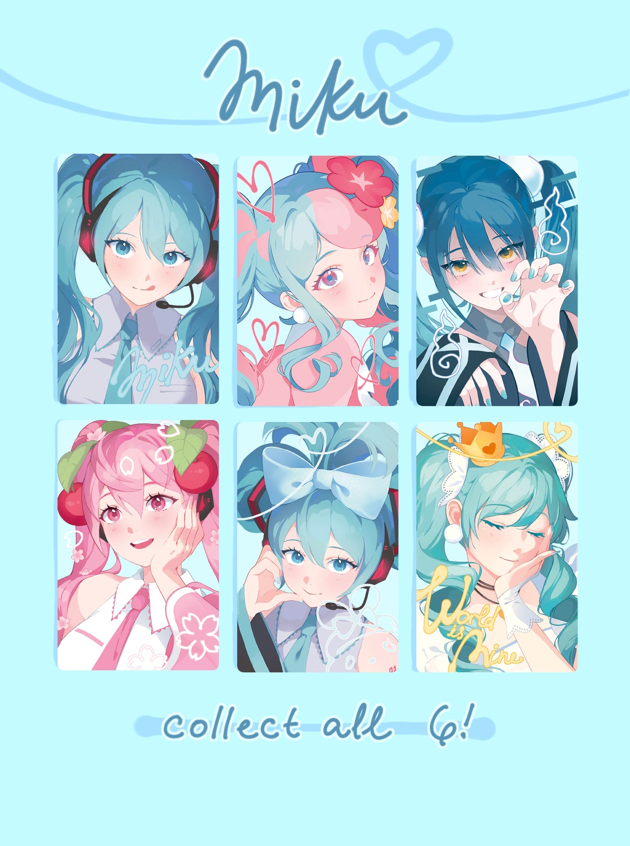 Miku Keychain | Blind Bag