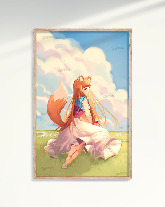 Holo the Wise Wolf | 11" x 17"