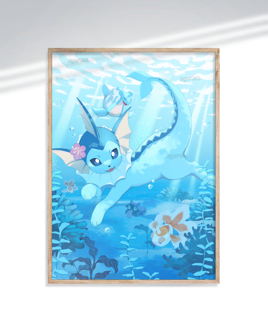 Underwater | 11" x 16"